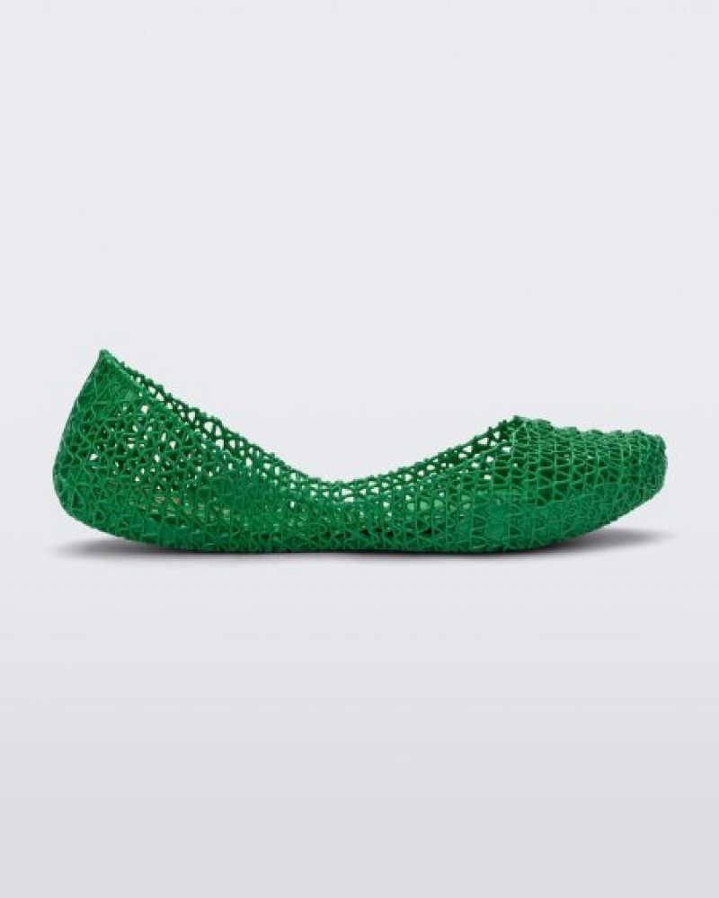 Melissa Flats Campana Mujer Verde España | 1qbnOoSD