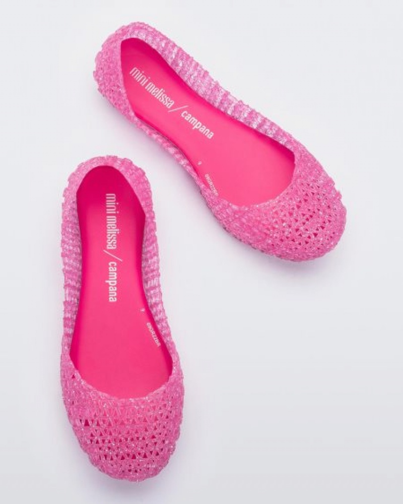 Mini Melissa Flats Campana Niños Rosas España | 4dTtBiSy