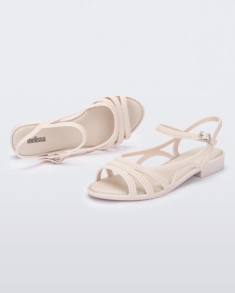 Melissa Flats Femme Classy Mujer Beige España | Czvalq0R