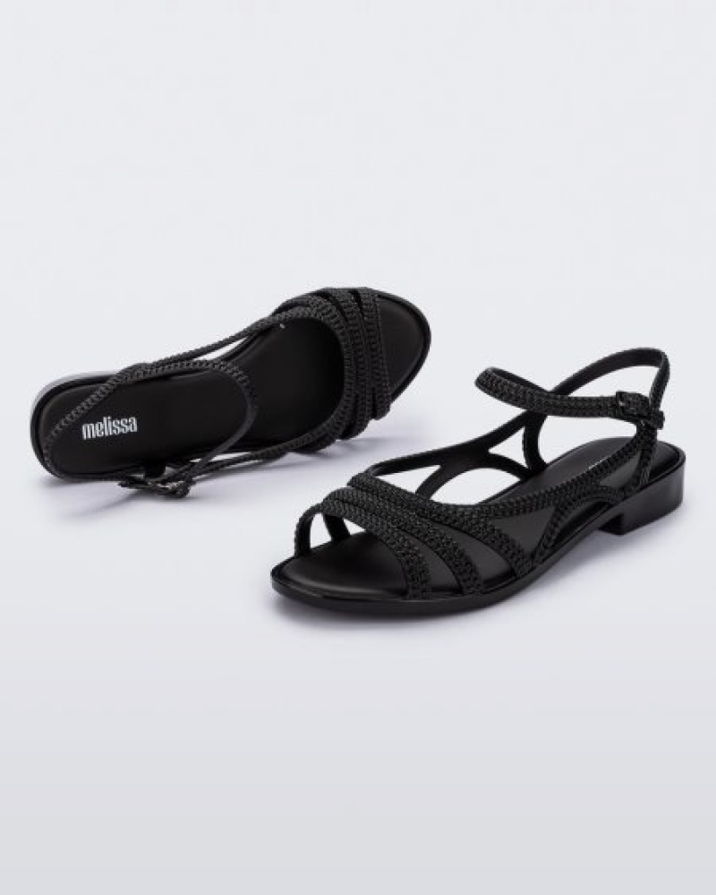 Melissa Flats Femme Classy Mujer Negras España | oNpHqDYh