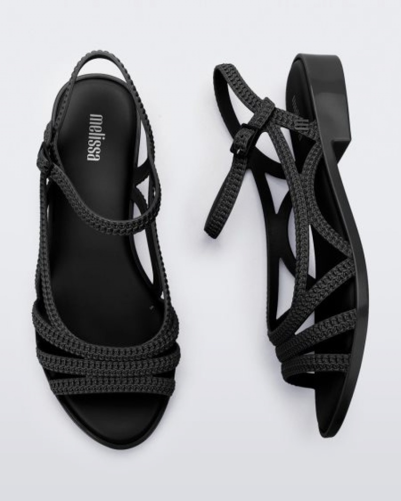 Melissa Flats Femme Classy Mujer Negras España | oNpHqDYh