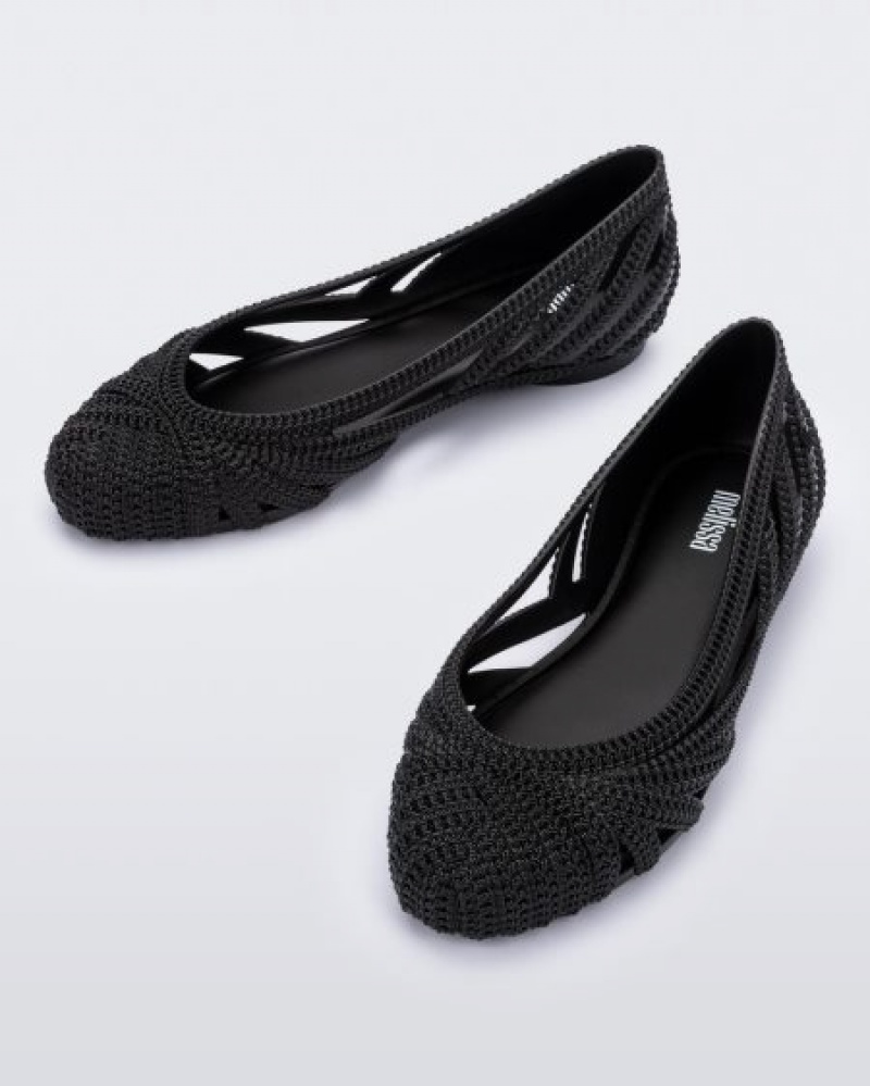 Melissa Flats Femme Classy Mujer Negras España | 148Z4nnu