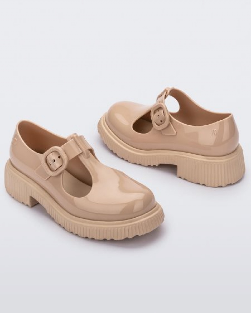 Mini Melissa Flats Jackie Niños Beige España | i6n6KzBE