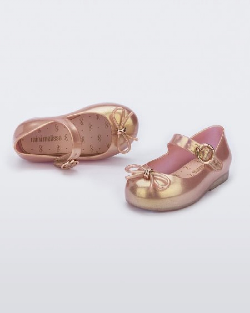 Mini Melissa Flats Sweet Love Bebe Rosas España | 6djYg2yH