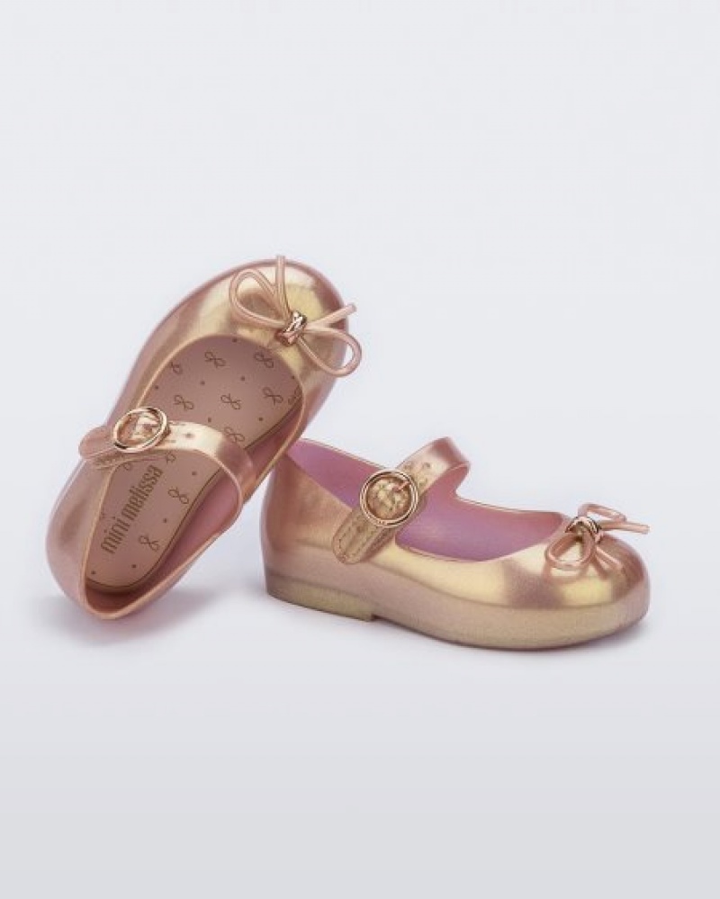 Mini Melissa Flats Sweet Love Bebe Rosas España | 6djYg2yH