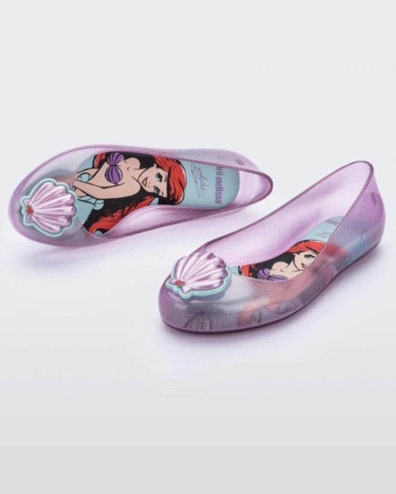 Mini Melissa Flats Sweet Love Princess Niños Moradas España | HpTPbKu1