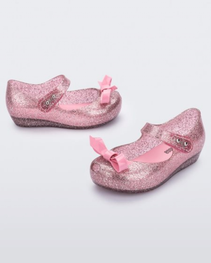 Mini Melissa Flats Ultragirl Bow Bebe Rosas España | 0ejzZulR