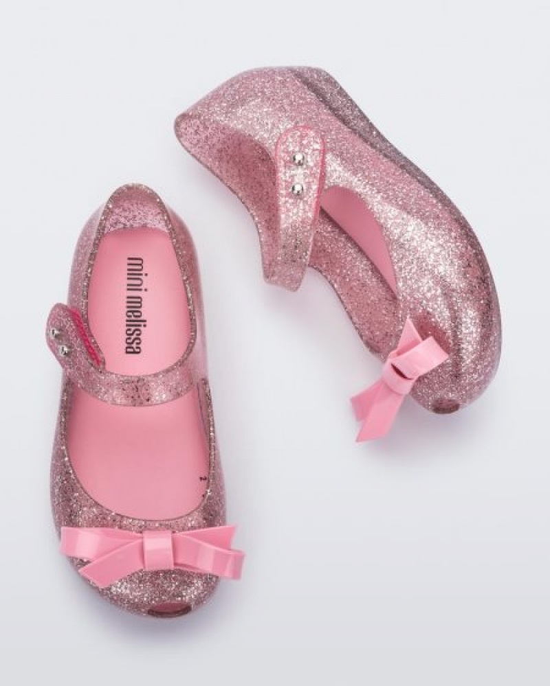 Mini Melissa Flats Ultragirl Bow Bebe Rosas España | 0ejzZulR