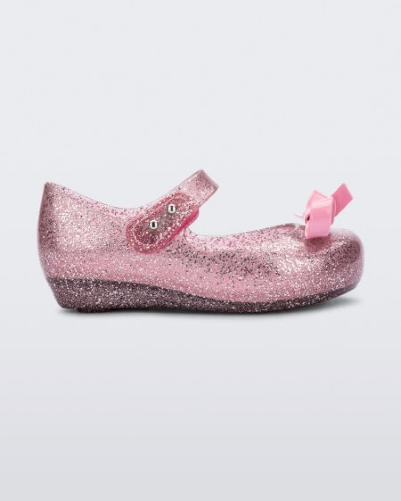 Mini Melissa Flats Ultragirl Bow Bebe Rosas España | 0ejzZulR