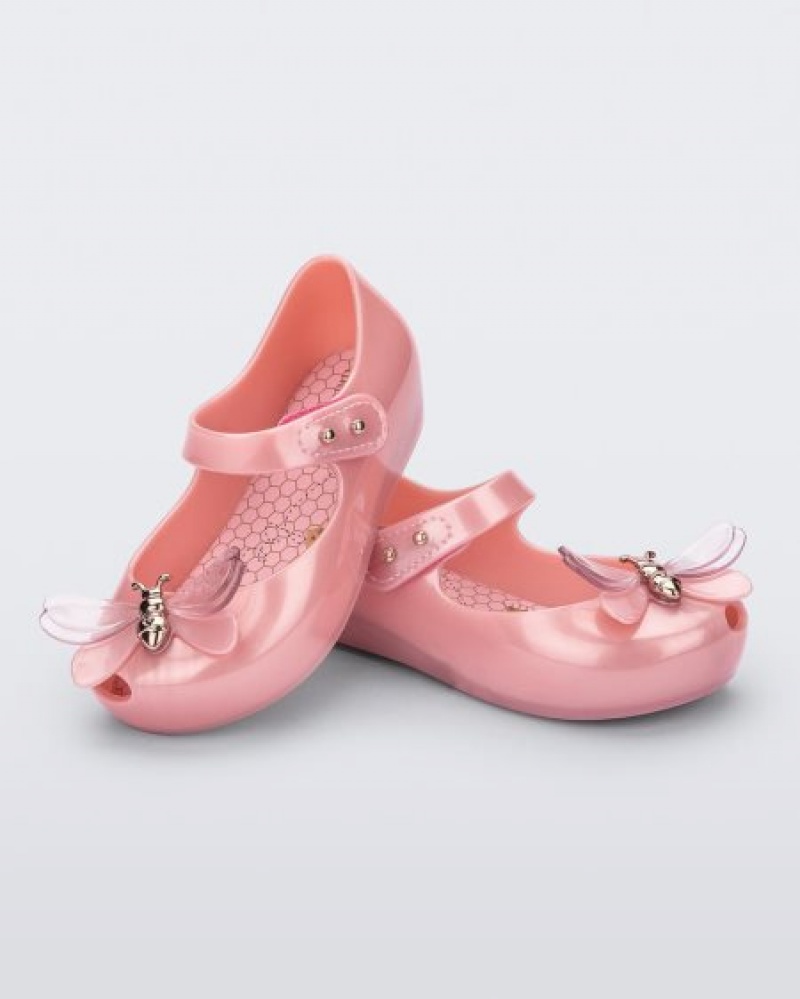 Mini Melissa Flats Ultragirl Bugs Bebe Rosas España | zsUu8fow