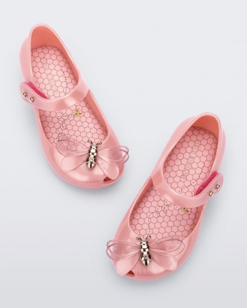 Mini Melissa Flats Ultragirl Bugs Bebe Rosas España | zsUu8fow