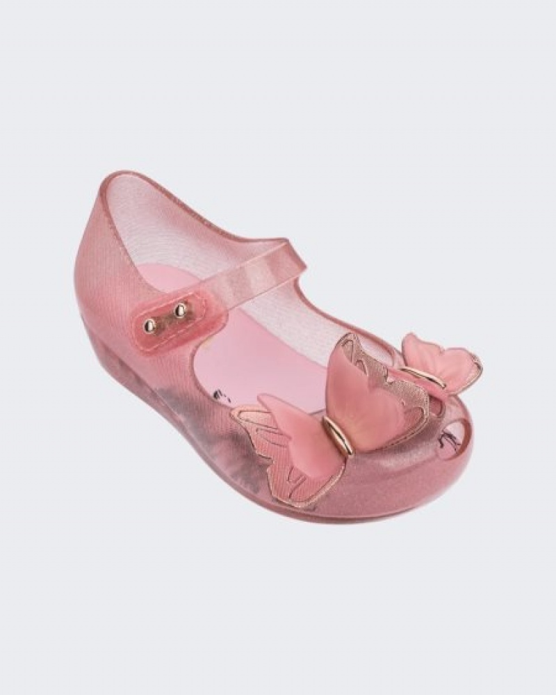 Mini Melissa Flats Ultragirl Butterfly Bebe Rosas España | It7gWjax