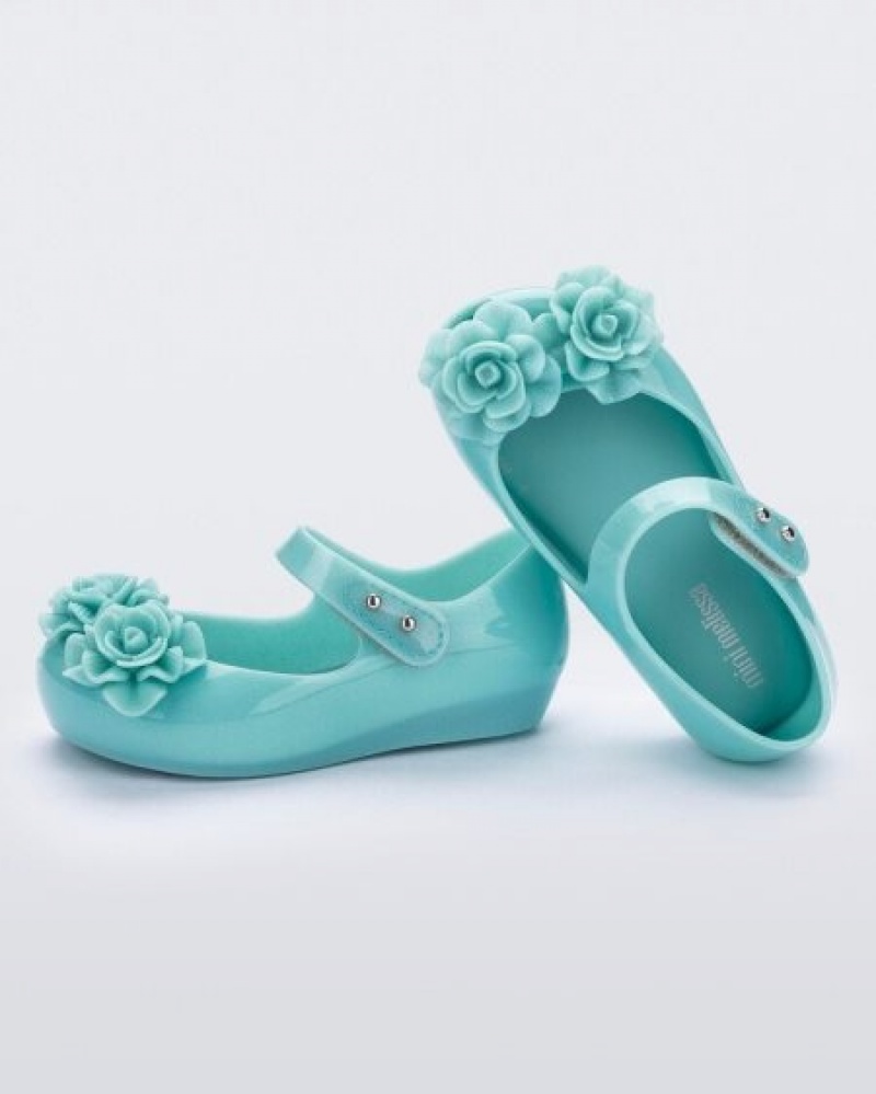 Mini Melissa Flats Ultragirl Garden Bebe Verde España | YdVALjgg