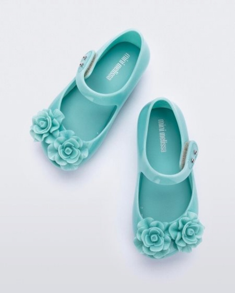 Mini Melissa Flats Ultragirl Garden Bebe Verde España | YdVALjgg