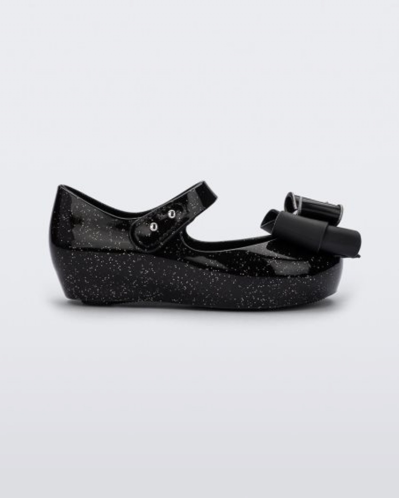 Mini Melissa Flats Ultragirl Sweet Bebe Negras España | kfKqS5hV