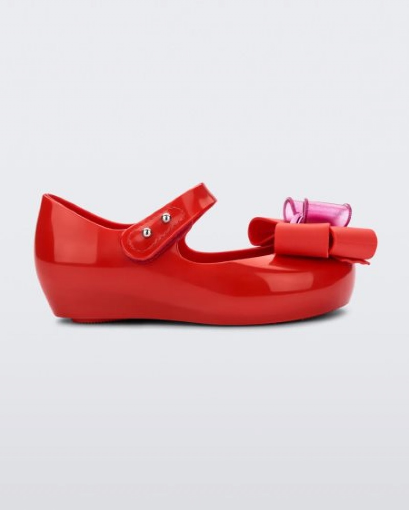 Mini Melissa Flats Ultragirl Sweet Bebe Rojas España | ALLdpvIm