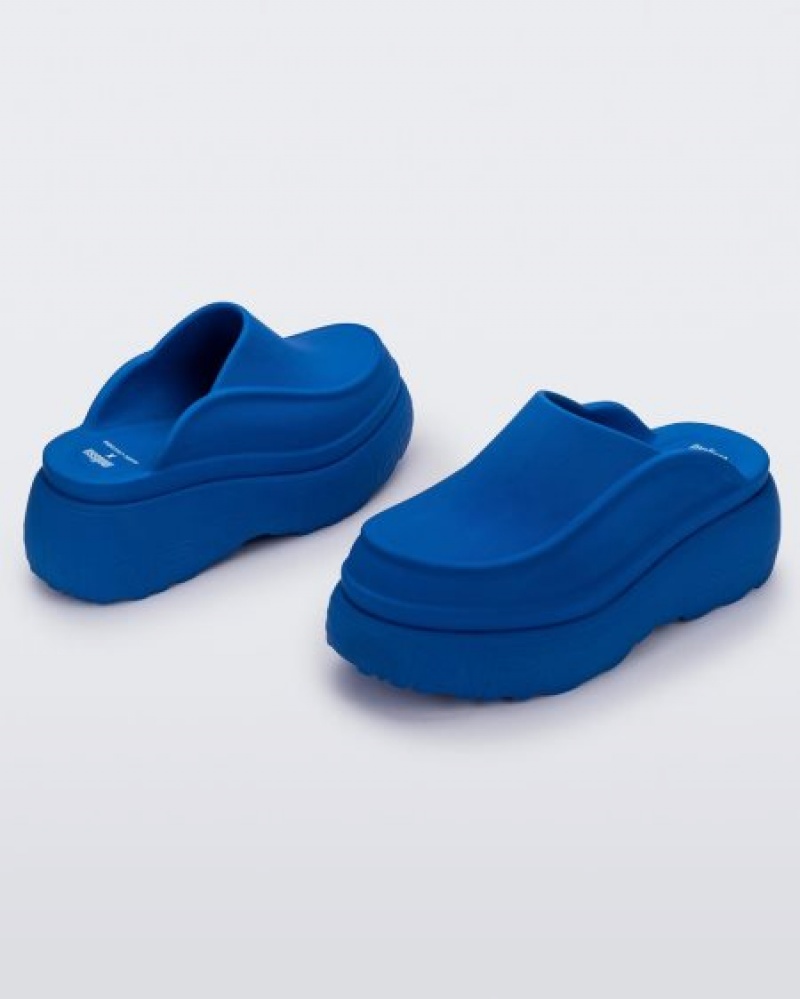 Melissa Mulas Clog Mujer Azules España | AhylW8kN