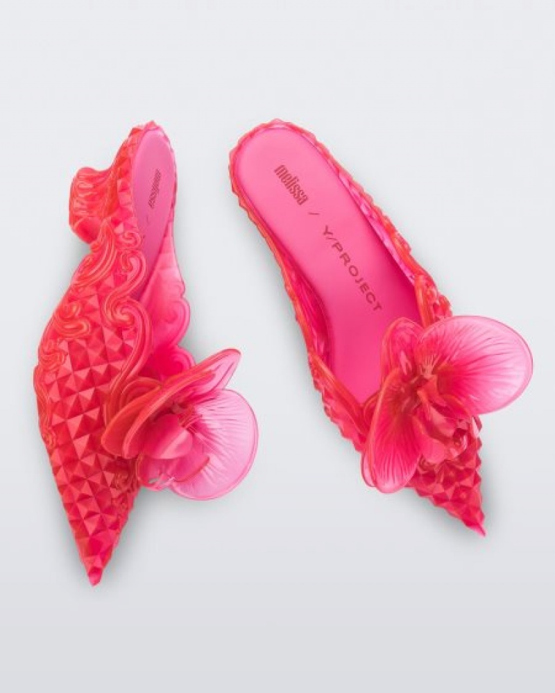 Melissa Mulas Flower Court Shoe Mujer Rosas España | VvfEw9rk