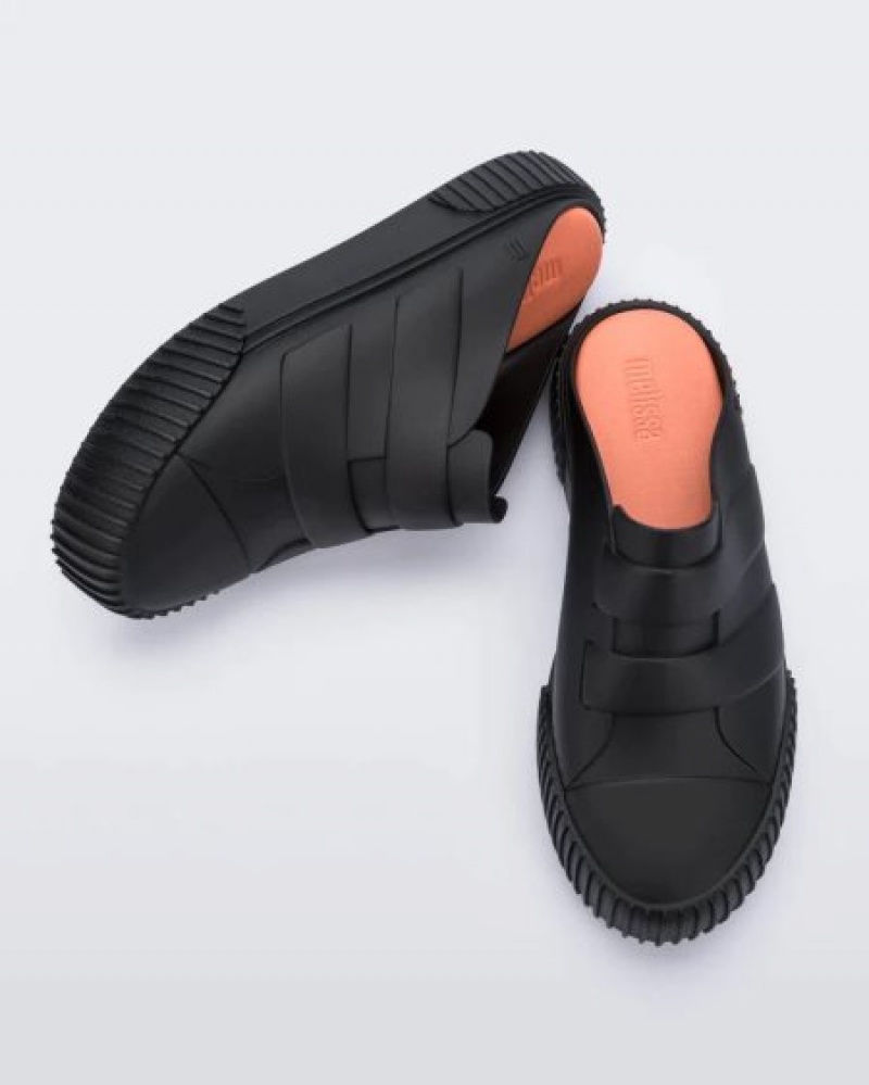 Melissa Mulas Lane Mujer Black/Orange España | FH1BYeJs