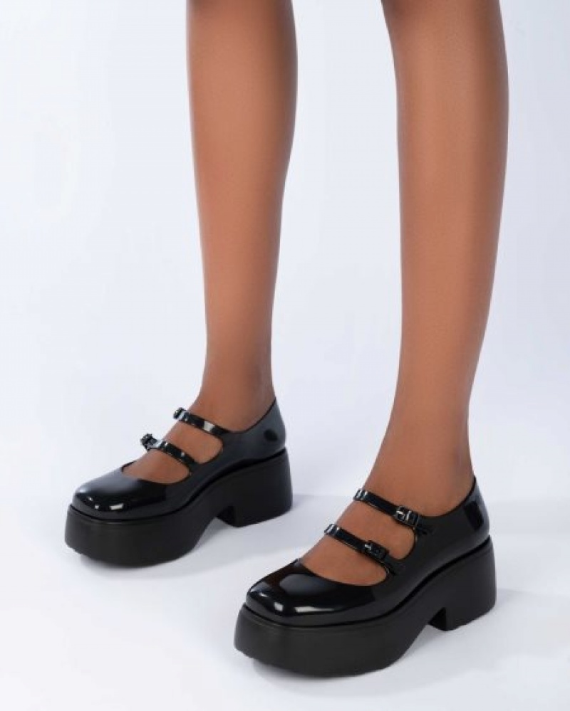 Melissa Platforms Farah Mujer Negras España | cwNCnAJ0