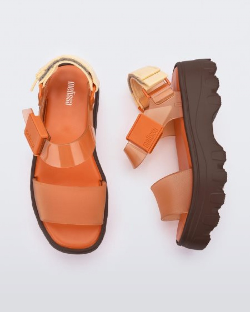 Melissa Platforms Kick Off Sandal Mujer Naranjas España | NnThgyJr