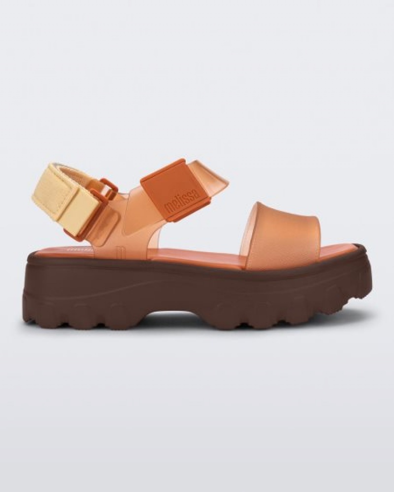 Melissa Platforms Kick Off Sandal Mujer Naranjas España | NnThgyJr