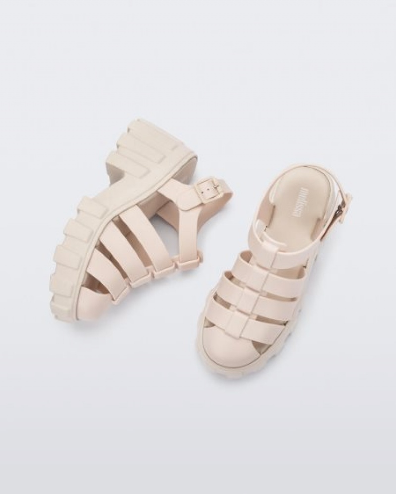 Melissa Platforms Megan Mujer Beige España | 52xRX5KV