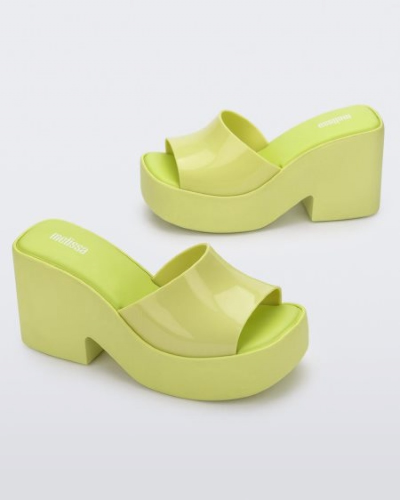 Melissa Platforms Posh Mujer Amarillo España | jKZ6QHPC