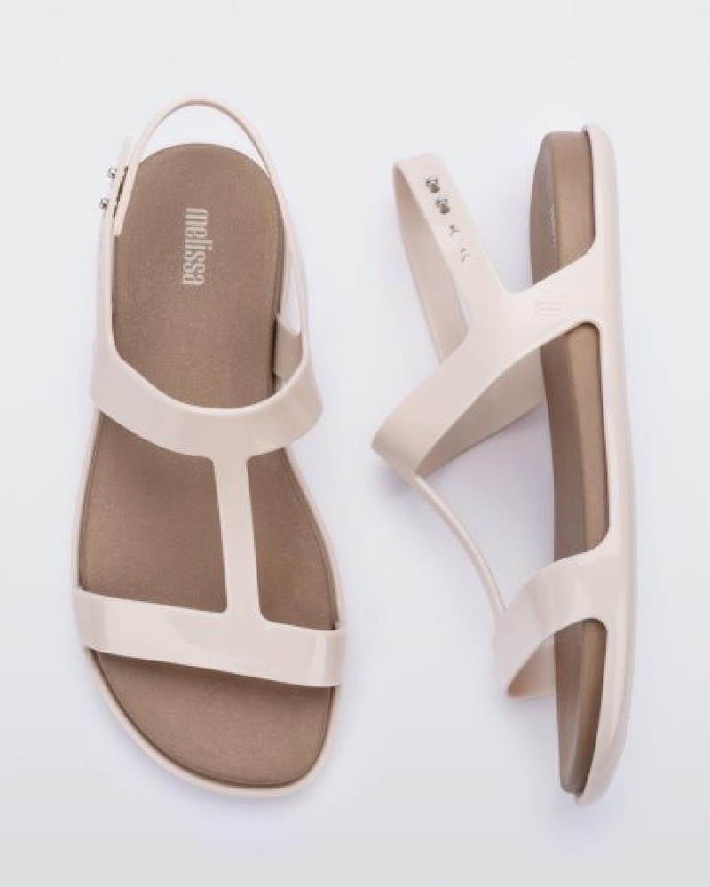 Melissa Sandalias Adore Mujer Beige/Brown España | mEx45Hnr