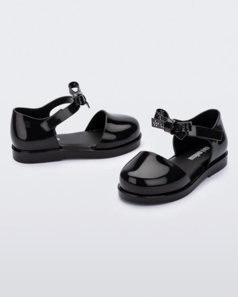 Mini Melissa Sandalias Amy Bebe Negras España | wH8hlcbT