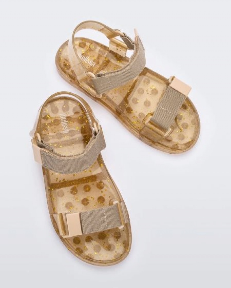 Melissa Sandalias Anchos Papete Mujer Beige España | ym2SJhKE