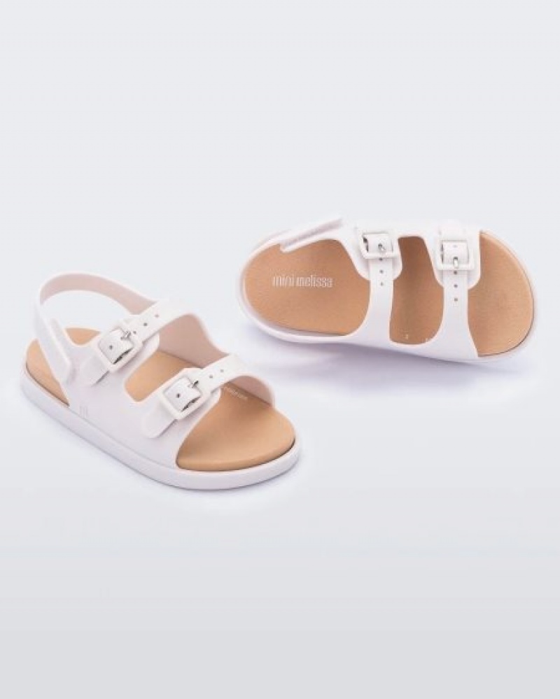 Mini Melissa Sandalias Anchos Sandal Bebe Beige España | lLpWup7L