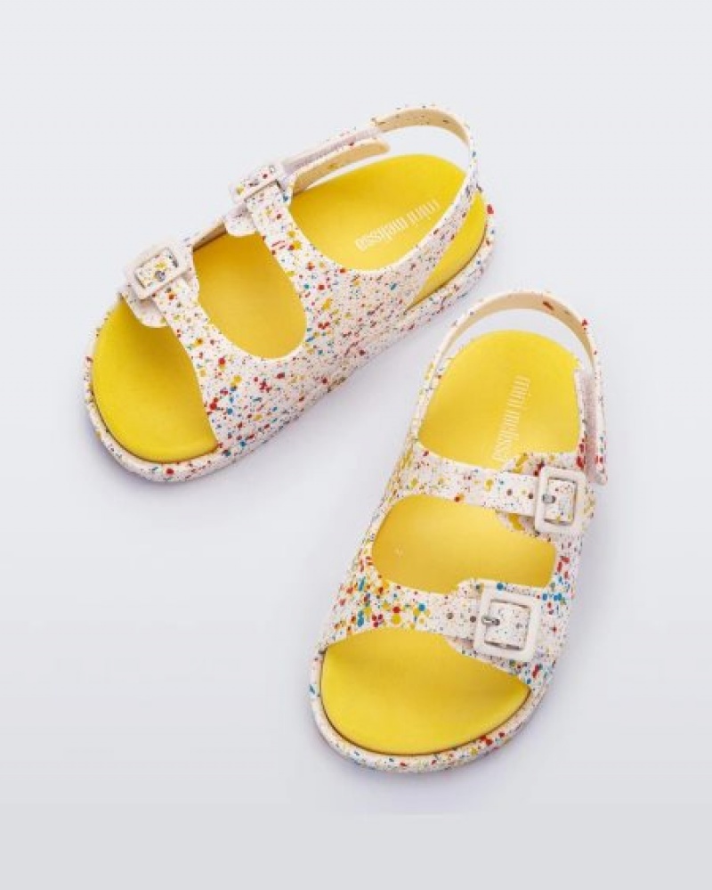 Mini Melissa Sandalias Anchos Sandal Bebe Blancas España | Xse3YPPs