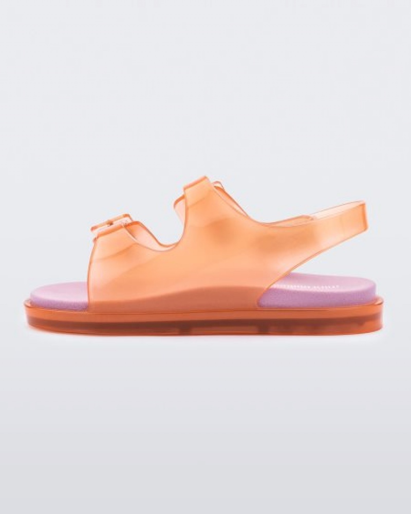 Mini Melissa Sandalias Anchos Sandal Bebe Orange/Pink España | MvXLc0IP