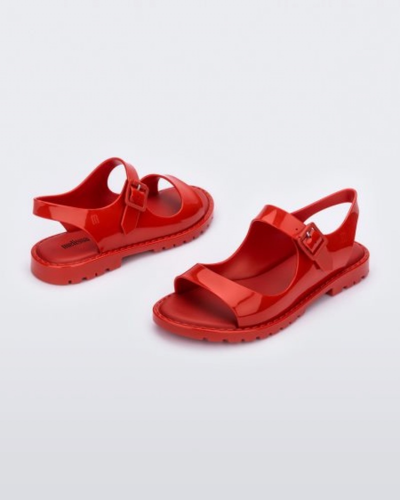 Melissa Sandalias Bae Mujer Red/Red España | uq5eLzRg