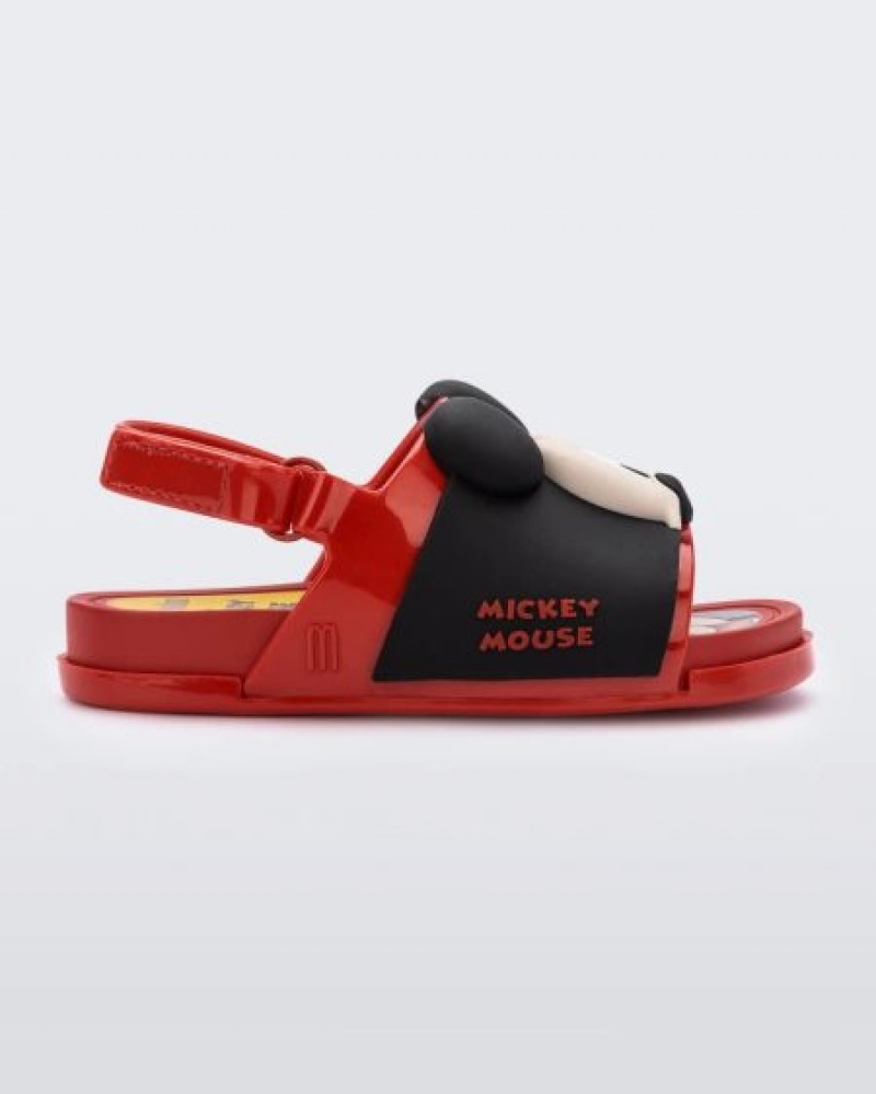 Mini Melissa Sandalias Beach Bebe Rojas España | kQBz07IF