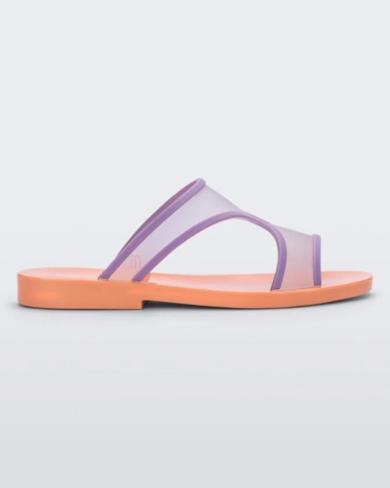 Melissa Sandalias Bikini Chanclas Mujer Orange/Lilac España | rirdb8FP