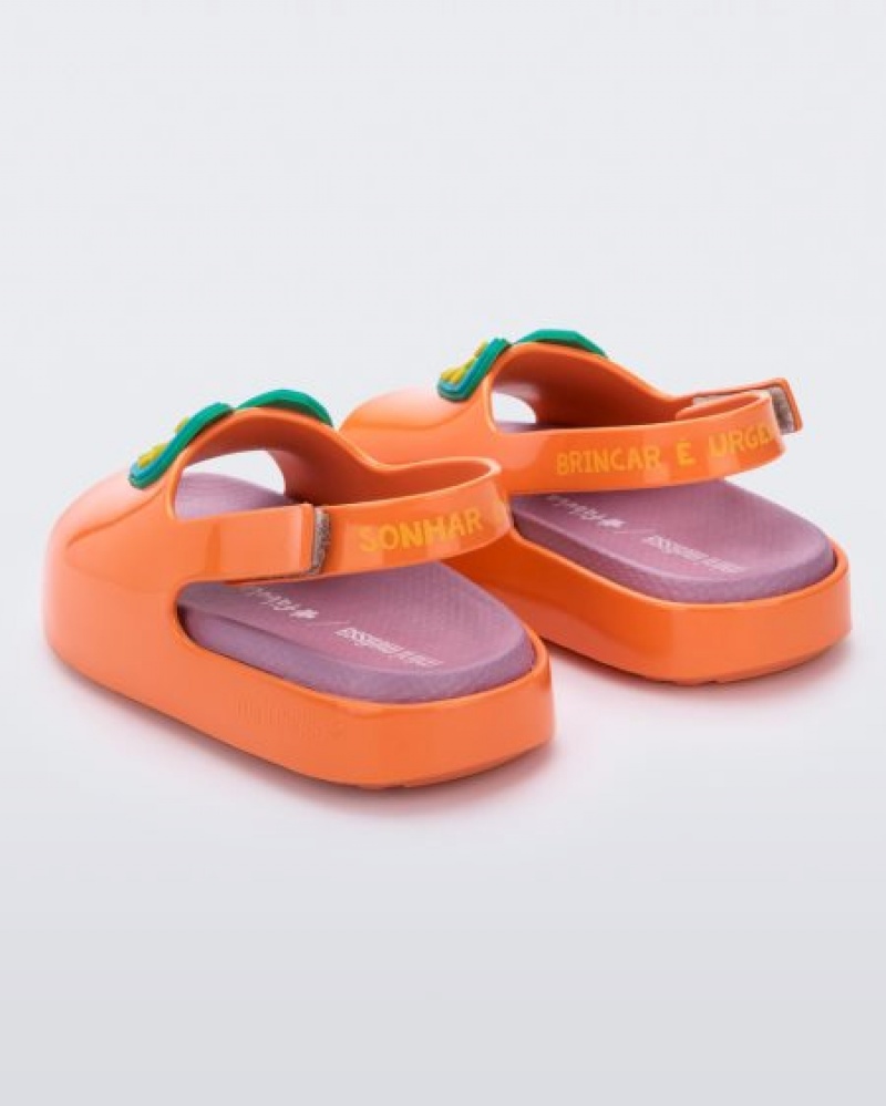 Mini Melissa Sandalias Cloud Bebe Orange/Pink España | 7lW0RWIX