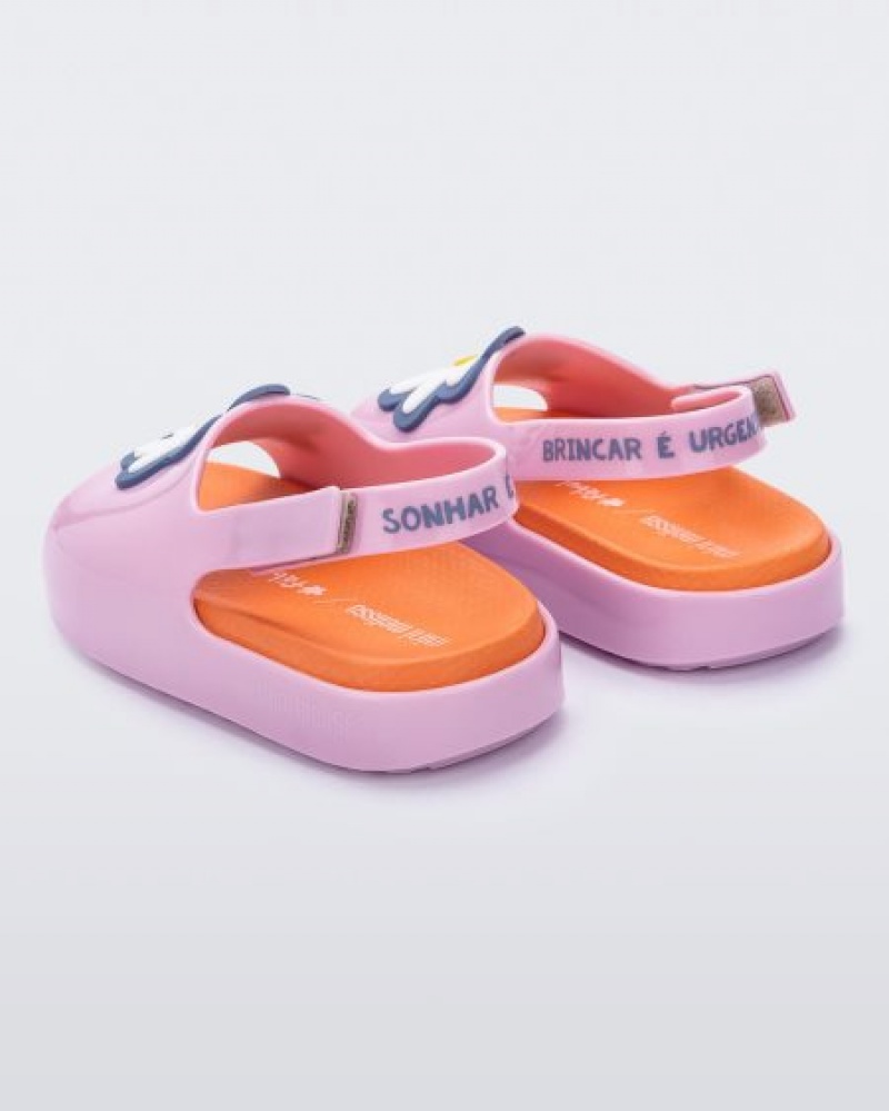 Mini Melissa Sandalias Cloud Bebe Pink/Orange España | ltzZLds4