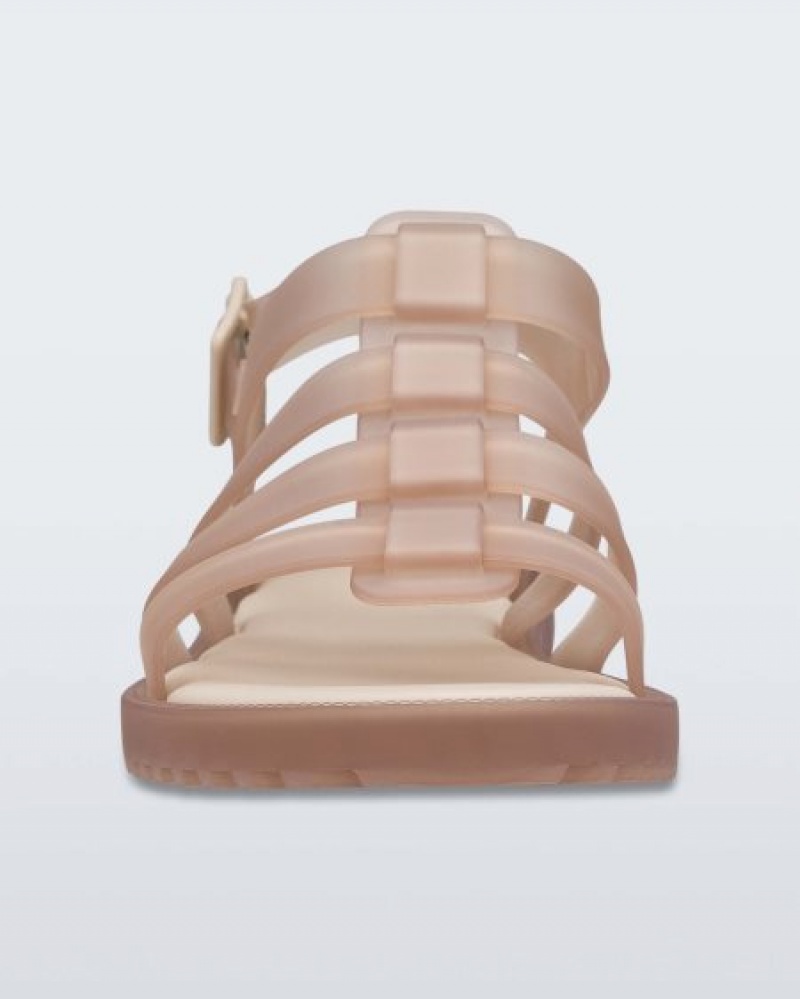 Melissa Sandalias Flox Mujer Beige España | qamWrRFf