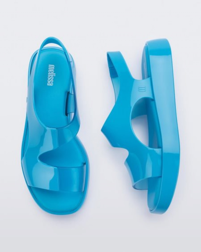 Melissa Sandalias Franny Mujer Azules España | cYS4M1RW