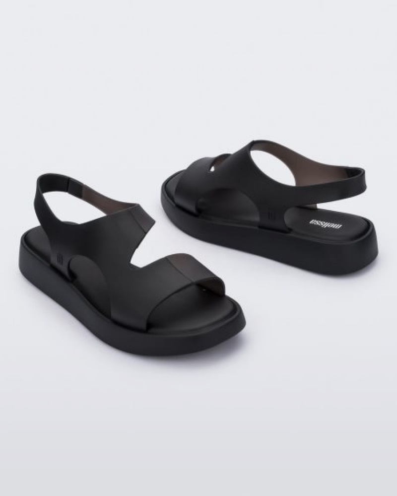 Melissa Sandalias Franny Mujer Negras España | wcCWNKyD