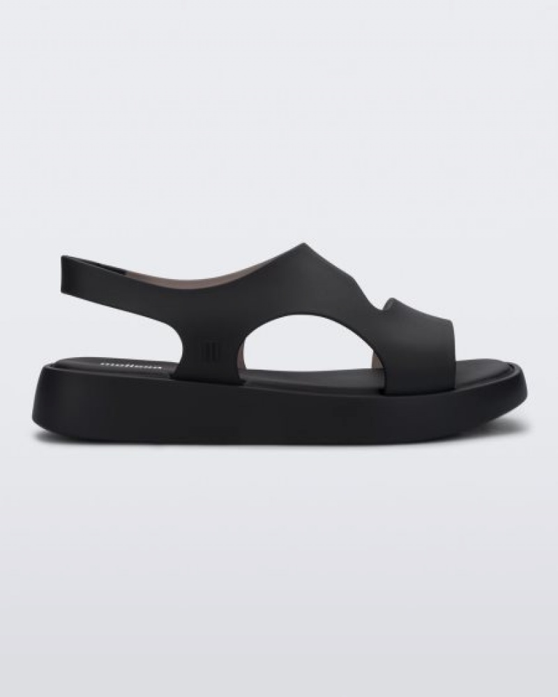 Melissa Sandalias Franny Mujer Negras España | wcCWNKyD