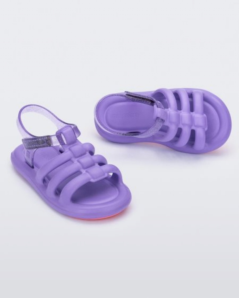 Mini Melissa Sandalias Freesherman Bebe Lilac España | IoW3Ut64