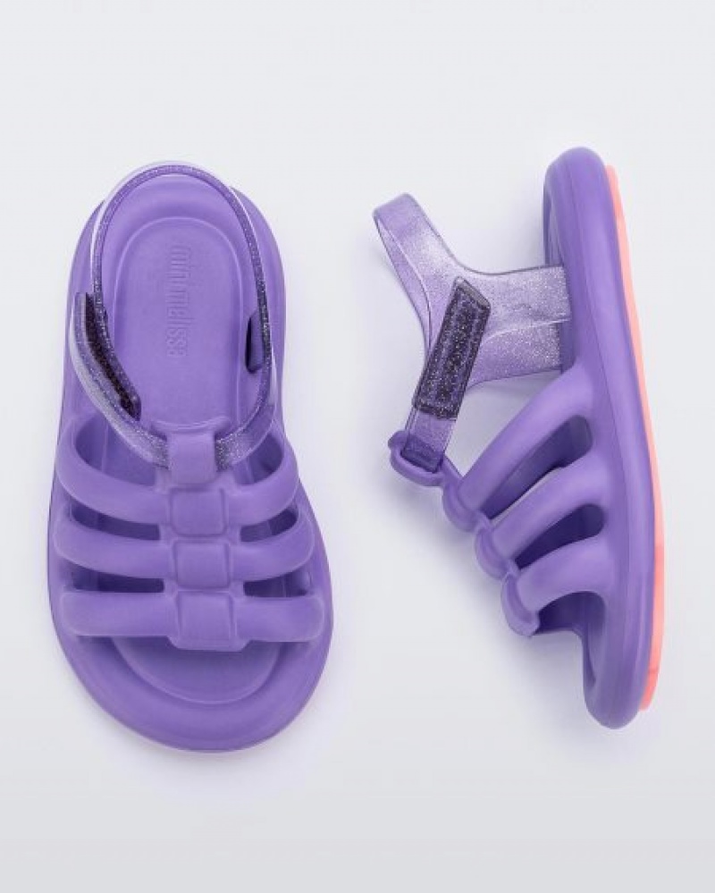 Mini Melissa Sandalias Freesherman Bebe Lilac España | IoW3Ut64