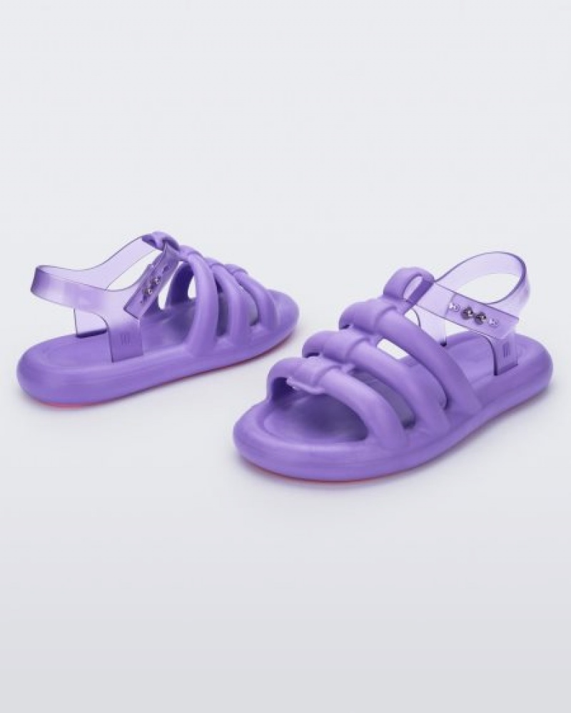 Melissa Sandalias Freesherman Mujer Lilac España | cWDqCMn0