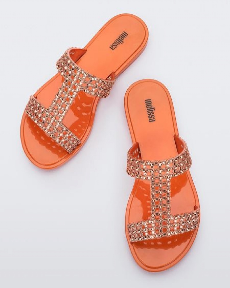 Melissa Sandalias Glowing Mujer Orange/Copper España | wqFvjWjp