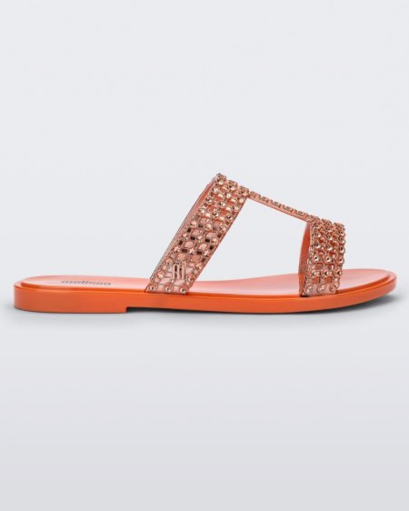 Melissa Sandalias Glowing Mujer Orange/Copper España | wqFvjWjp