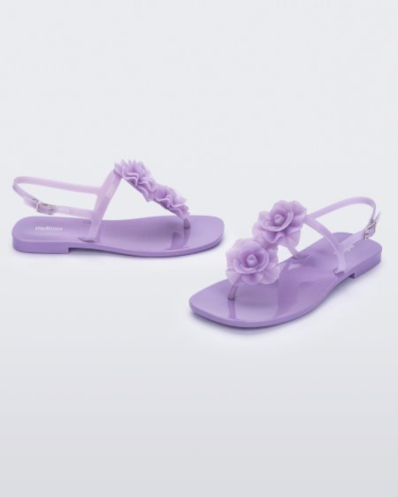 Melissa Sandalias Harmonic Squared Garden Mujer Lilac España | zarXtoy4