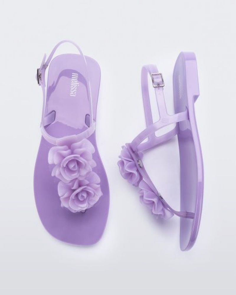 Melissa Sandalias Harmonic Squared Garden Mujer Lilac España | zarXtoy4